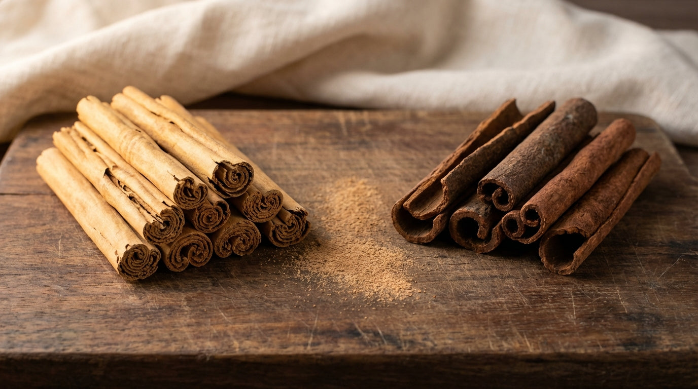 Ceylon Zimt vs. Cassia Zimt: Unterschiede & Qualität