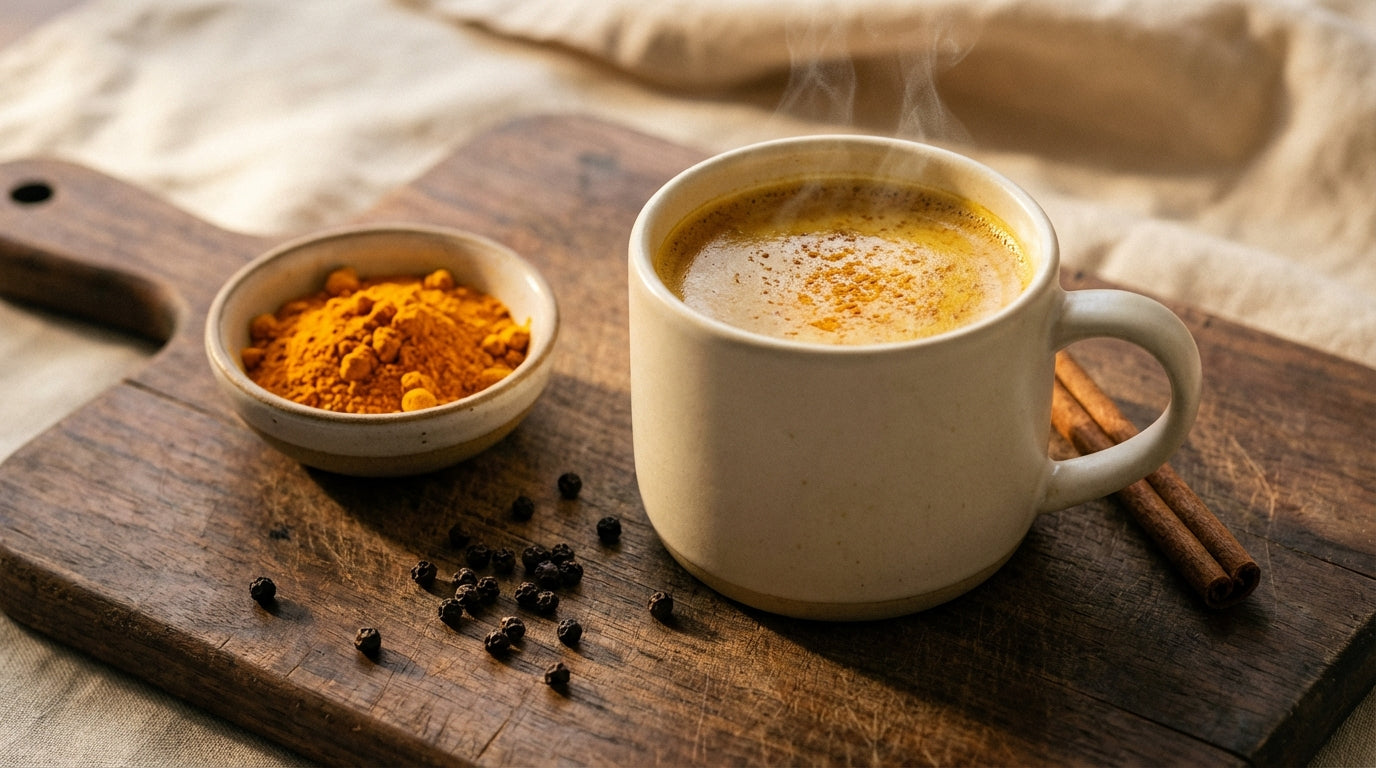 Goldene Milch Rezept: Der perfekte Ceylon Kurkuma Latte