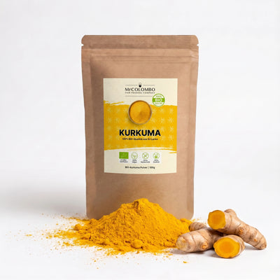 Bio Kurkuma Pulver aus Sri Lanka