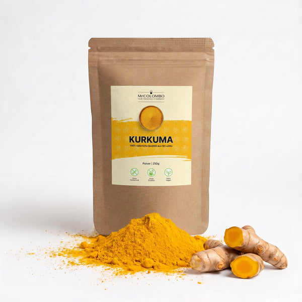 Bio Kurkuma Pulver aus Sri Lanka aus Sri Lanka - MrCOLOMBO