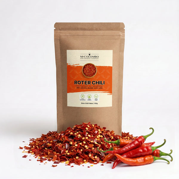 Chiliflocken aus Sri Lanka 100 g aus Sri Lanka - MrCOLOMBO