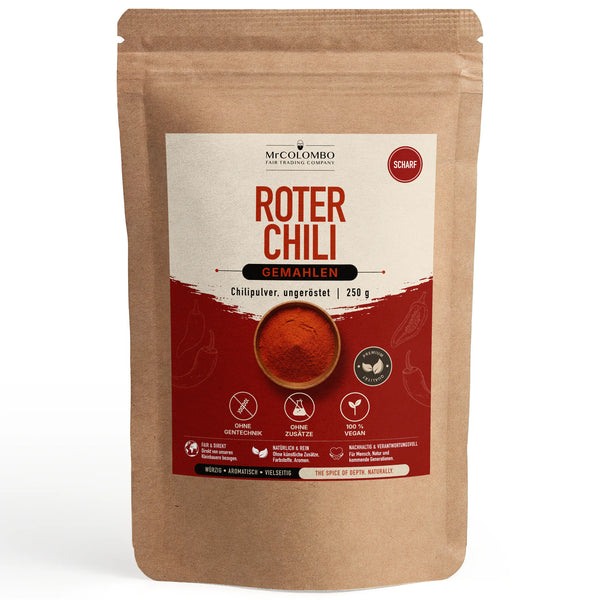 Chili Pulver ungeröstet aus Sri Lanka aus Sri Lanka - MrCOLOMBO
