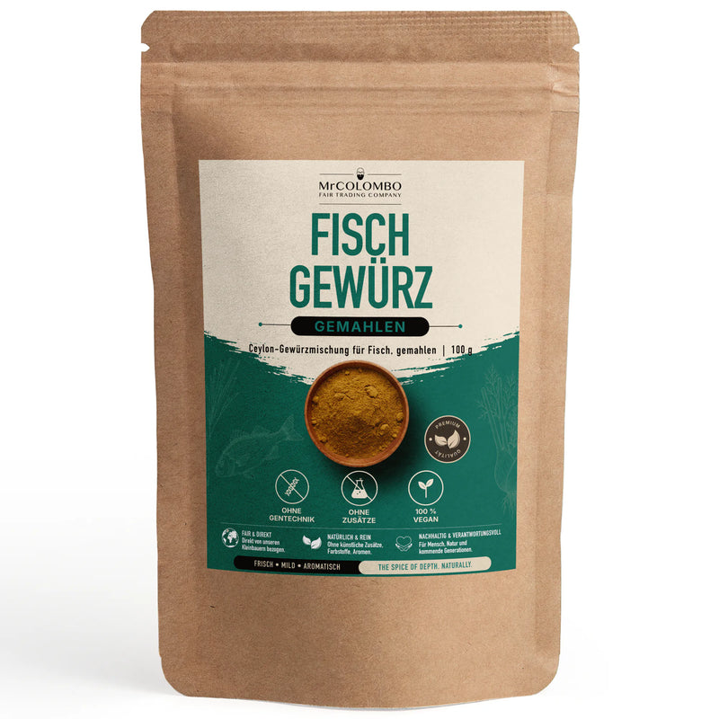 Ceylon Fisch Gewürz aus Sri Lanka - MrCOLOMBO