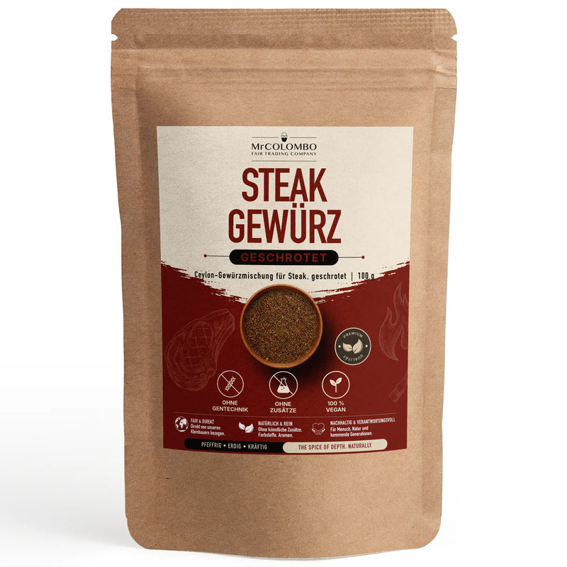 Ceylon Steak Gewürz aus Sri Lanka - MrCOLOMBO
