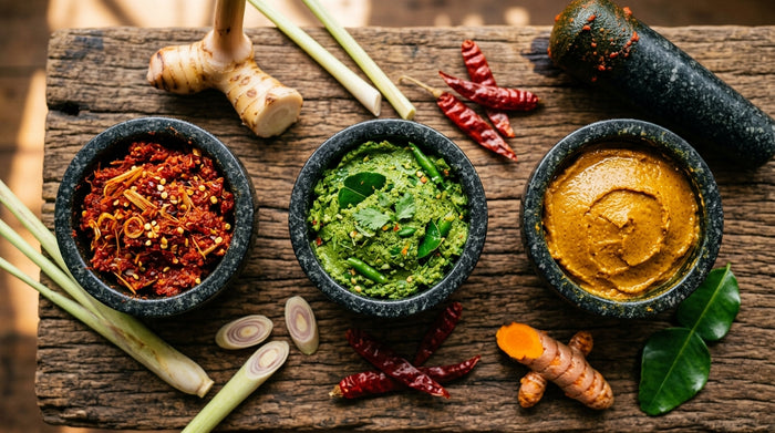 Curry-Paste selber machen: Rot, Grün & Gelb - MrCOLOMBO Magazin