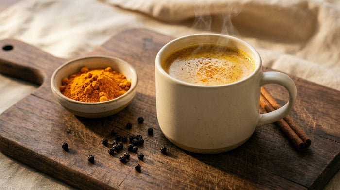 Goldene Milch Rezept: Der perfekte Ceylon Kurkuma Latte - MrCOLOMBO Magazin