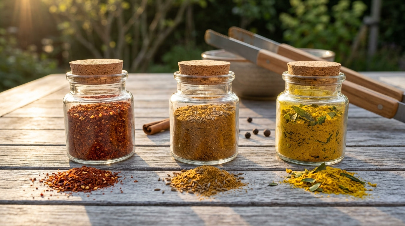 Grillgewürze selber machen: 3 Rub-Rezepte