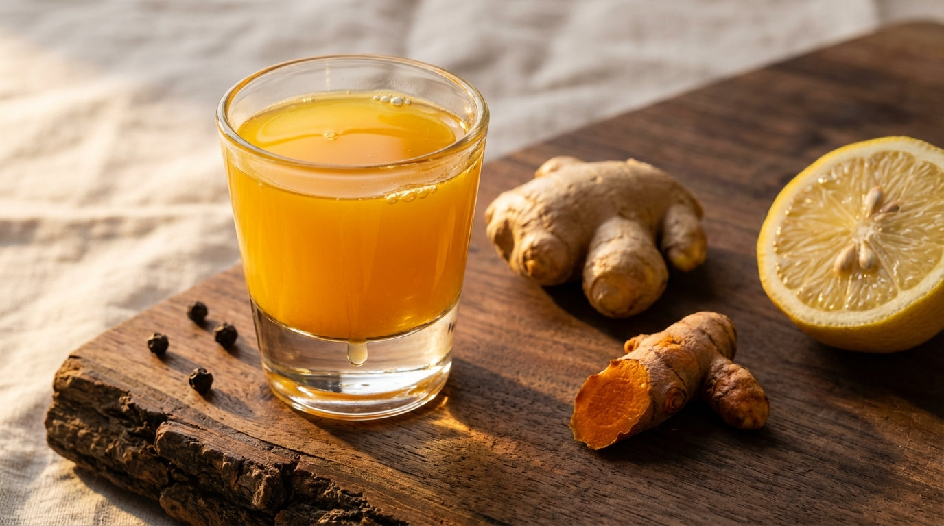 Ingwer-Kurkuma-Shot selber machen: Rezept