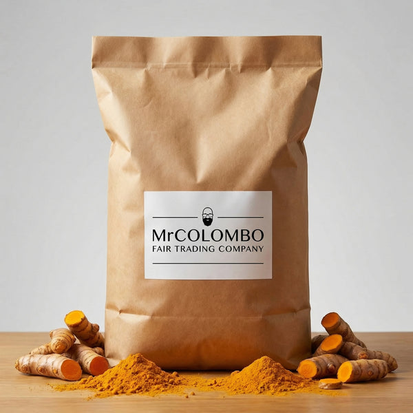 Kurkuma Pulver aus Sri Lanka - Single Origin 5kg aus Sri Lanka - MrCOLOMBO