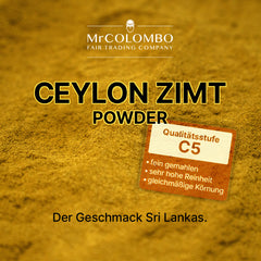 Ceylon Zimt Pulver - echter Zimt, gemahlen - Ansicht 2