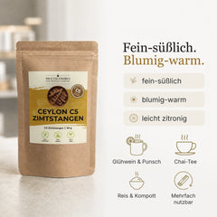 Ceylon Zimtstangen - echter Zimt aus Sri Lanka - Ansicht 2