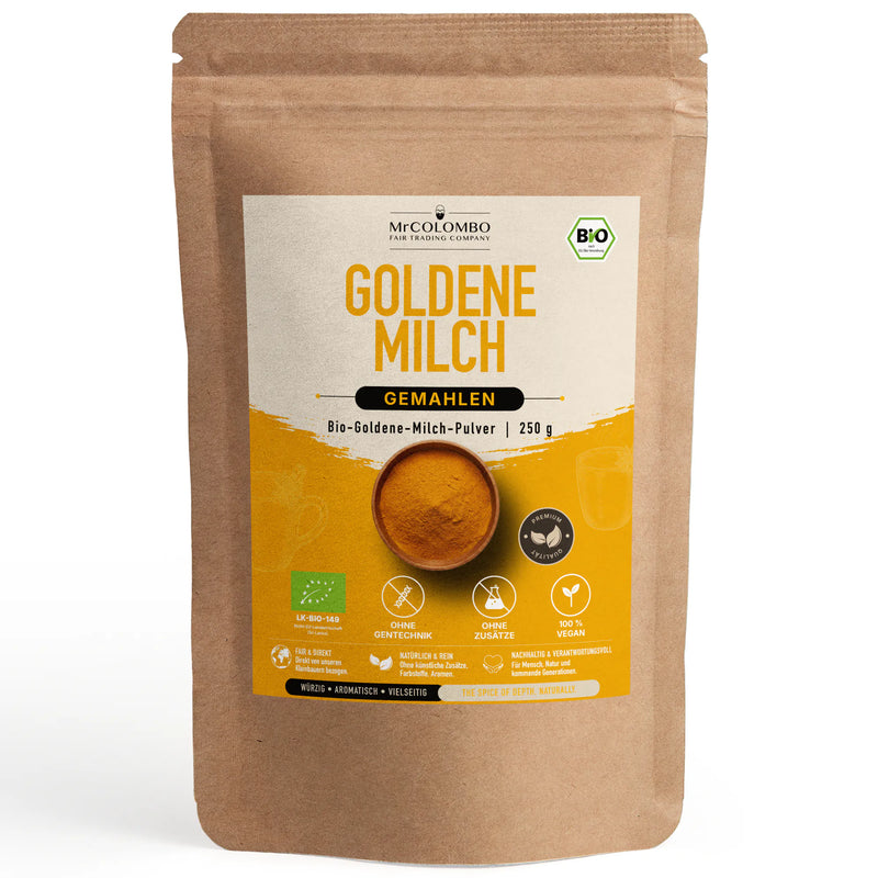 Bio-Goldene Milch Pulver aus Sri Lanka - MrCOLOMBO