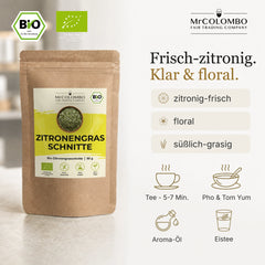 Bio-Zitronengras Schnitte aus Sri Lanka - Ansicht 2