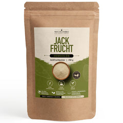 Jackfruit en polvo de Sri Lanka en la bolsa de papel MrCOLOMBO sobre fondo blanco - 250 g