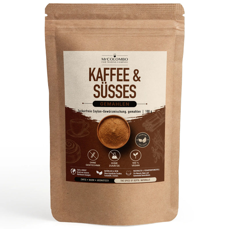 Ceylon Kaffee & Süßes Gewürz aus Sri Lanka - MrCOLOMBO