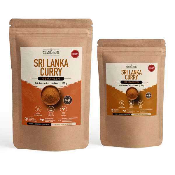 Sri Lanka Curry Pulver (Jaffna Curry) aus Sri Lanka - MrCOLOMBO