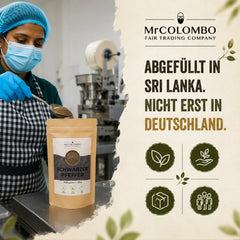Schwarzer Pfeffer gemahlen (Pulver) aus Sri Lanka - Ansicht 5