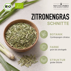 Bio-Zitronengras Schnitte aus Sri Lanka - Ansicht 3