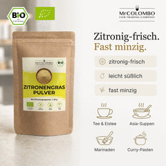 Bio-Zitronengras Pulver aus Sri Lanka - Ansicht 2